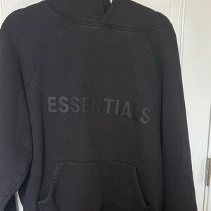 Essentials Charcoal Hoodie